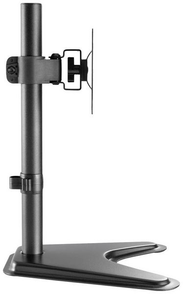 Produktbild: Manhattan 462037 Monitor-Tischhalterung 1 Display(s) 43,2 cm (17") - 68,6 cm (27") Schwarz Rotierbar, Neigbar, Schwenkbar, H&ouml;henverstellbar