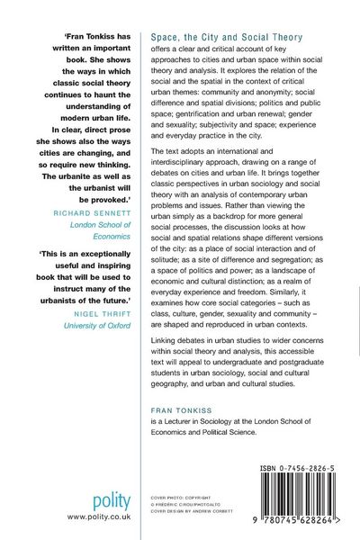 Produktbild: Space, the City and Social Theory