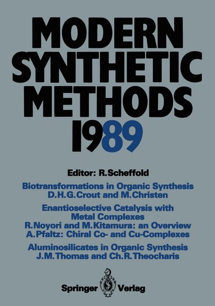Produktbild: Modern Synthetic Methods 1989
