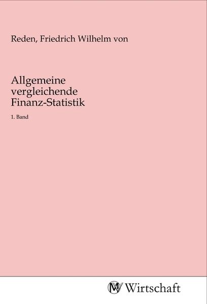 Produktbild: Allgemeine vergleichende Finanz-Statistik