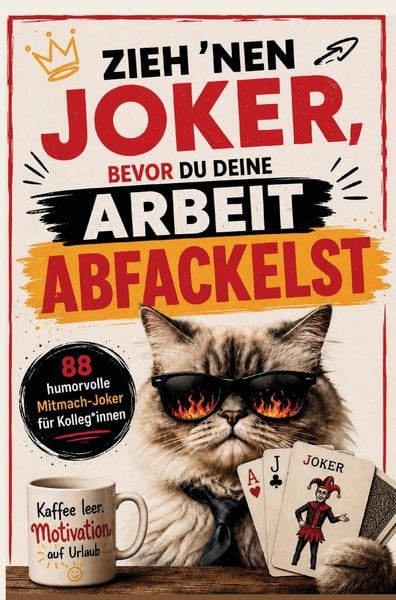 Produktbild: Zieh nen Joker, bevor du deine Arbeit abfackelst