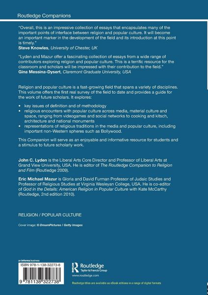 Produktbild: The Routledge Companion to Religion and Popular Culture