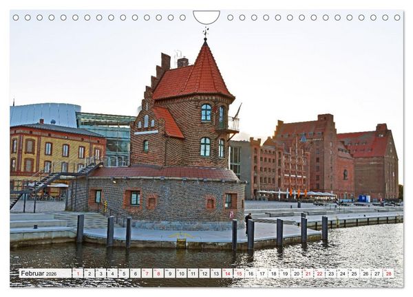 Produktbild: Stralsund, die wundersch&ouml;ne Hansestadt am Strelasund (Wandkalender 2026 DIN A4 quer), CALVENDO Monatskalender