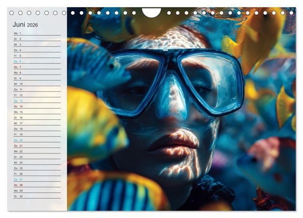 Produktbild: Freiheit sp&uuml;ren (Wandkalender 2026 DIN A4 quer), CALVENDO Monatskalender