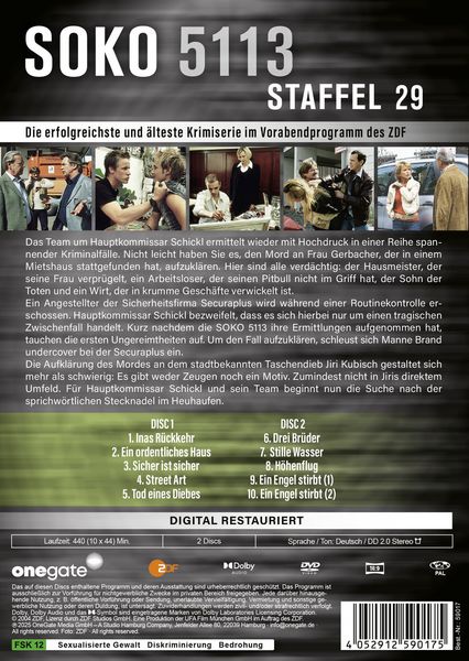Produktbild: Soko 5113 - Staffel 29 [2 DVDs]