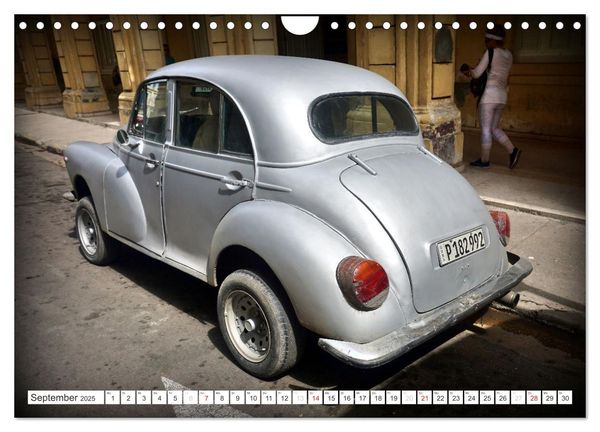 Produktbild: RENAULT - Franz&ouml;sische Klassiker in Kuba (Wandkalender 2025 DIN A4 quer), CALVENDO Monatskalender
