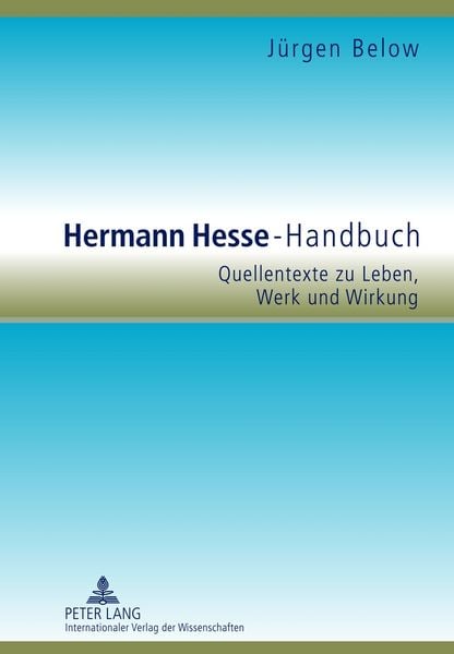Produktbild: Hermann Hesse-Handbuch