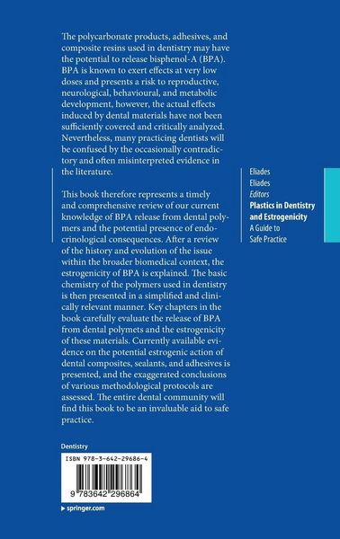 Produktbild: Plastics in Dentistry and Estrogenicity