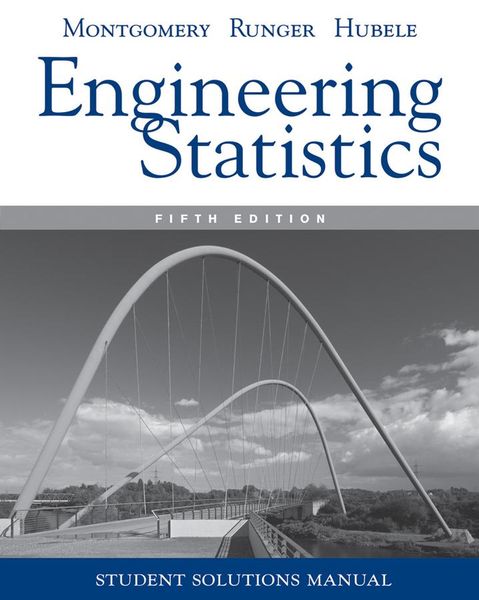 Produktbild: Manual Engineering Statistics, 5e Student Solutions