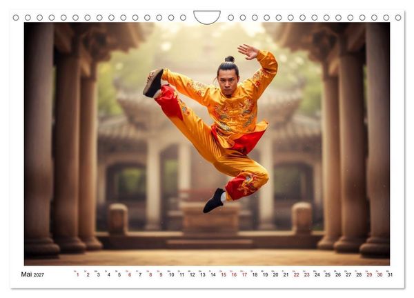 Produktbild: Martial Arts - Kampf und Eleganz (Wandkalender 2027 DIN A4 quer), CALVENDO Monatskalender