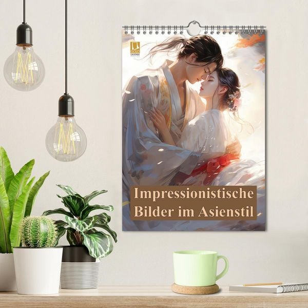 Produktbild: Impressionistische Bilder im Asienstil (Wandkalender 2026 DIN A4 hoch), CALVENDO Monatskalender