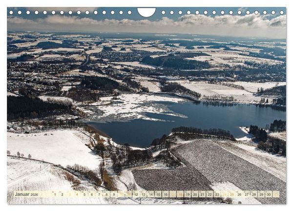 Produktbild: Oberfranken aus der Vogelperspektive (Wandkalender 2026 DIN A4 quer), CALVENDO Monatskalender