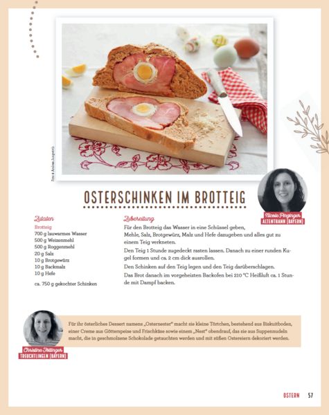 Produktbild: B&auml;uerinnen backen traditionelles Festgeb&auml;ck