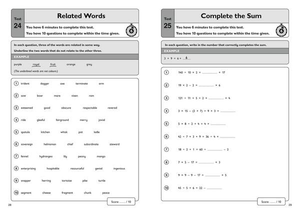 Produktbild: 11 VERBAL QPT AGE 10-11 GL
