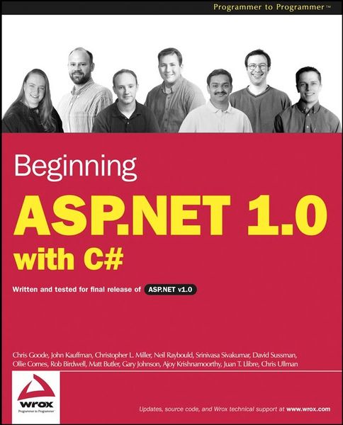 Produktbild: Beginning ASP.NET 1.0 with C#
