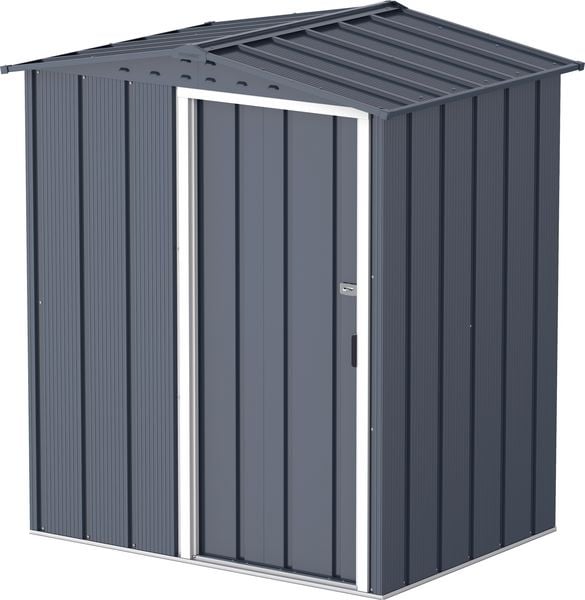Produktbild: Metall Ger&auml;tehaus 163x112 Gartenhaus Schiebet&uuml;r