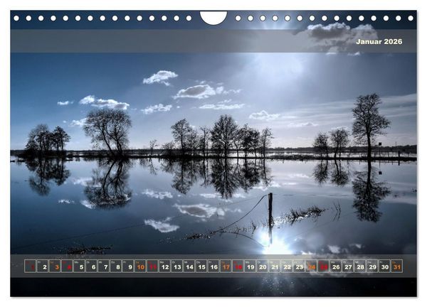 Produktbild: Licht im Land (Wandkalender 2026 DIN A4 quer), CALVENDO Monatskalender