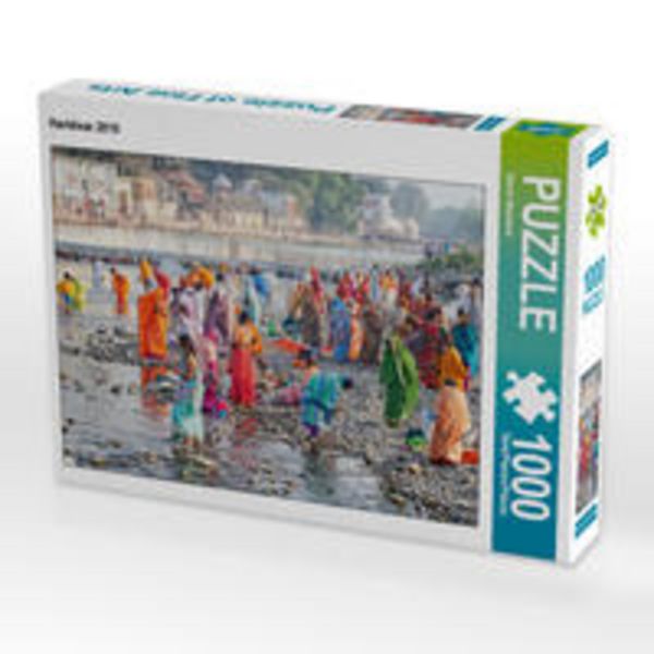 CALVENDO Puzzle Haridwar 2010 | 1000 Teile Lege-Größe 64x48cm Foto-Puzzle für glückliche Stunden