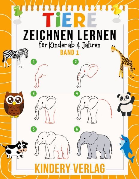 Produktbild: Tiere Zeichnen Lernen f&uuml;r Kinder ab 4 Jahren