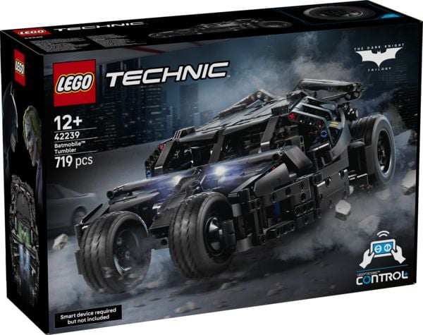 LEGO Technic 42239 Batmobile Tumbler, ferngesteuertes Auto für Fans von Batman ab 12 Jahren