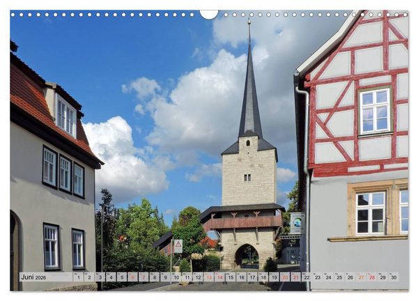 Produktbild: Bad Langensalza - Die Kur- und Gartenstadt (Wandkalender 2026 DIN A3 quer), CALVENDO Monatskalender