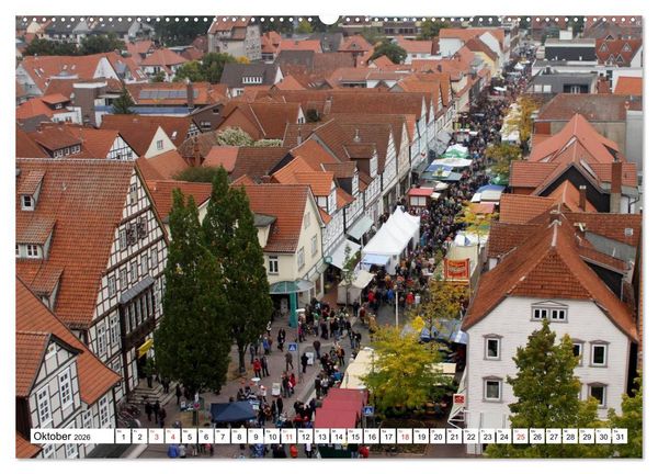 Produktbild: BURGDORFER ANSICHTEN (hochwertiger Premium Wandkalender 2026 DIN A2 quer), Kunstdruck in Hochglanz