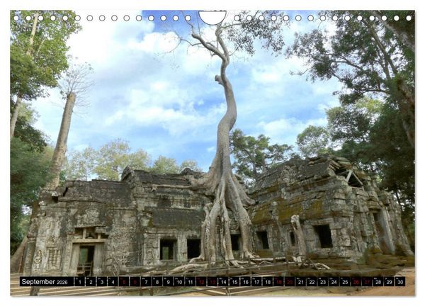Produktbild: Angkor - Mythos im Reich der Khmer (Wandkalender 2026 DIN A4 quer), CALVENDO Monatskalender