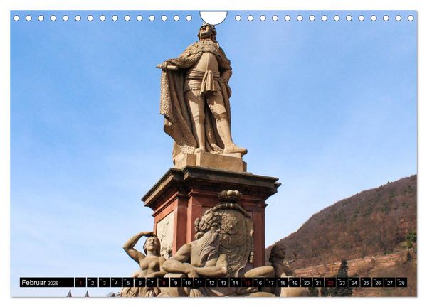 Produktbild: Historisches Heidelberg (Wandkalender 2026 DIN A4 quer), CALVENDO Monatskalender
