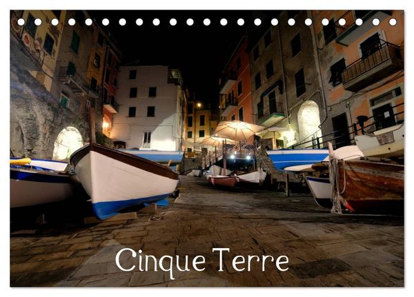 Cinque Terre (Tischkalender 2026 DIN A5 quer), CALVENDO Monatskalender