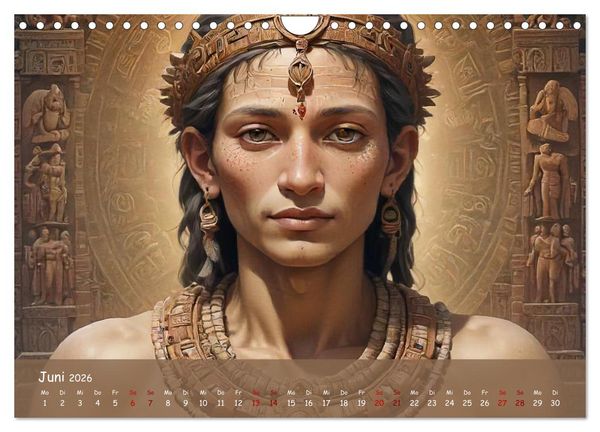 Produktbild: Faszination Maya: Einblicke in eine versunkene Welt (Wandkalender 2026 DIN A4 quer), CALVENDO Monatskalender