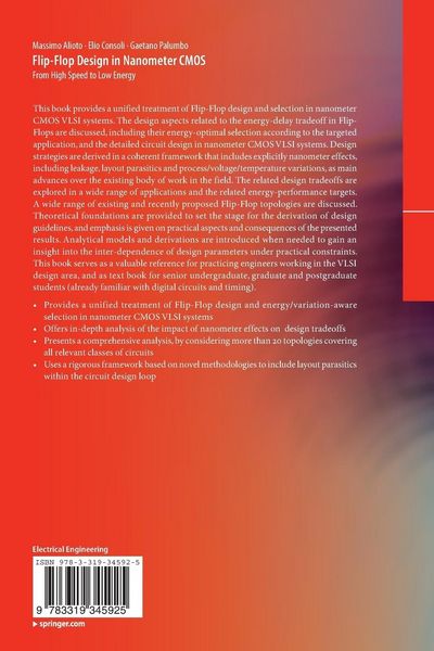Produktbild: Flip-Flop Design in Nanometer CMOS