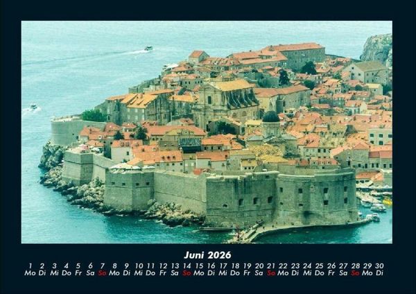 Produktbild: Kroatien 2026 Fotokalender DIN A4
