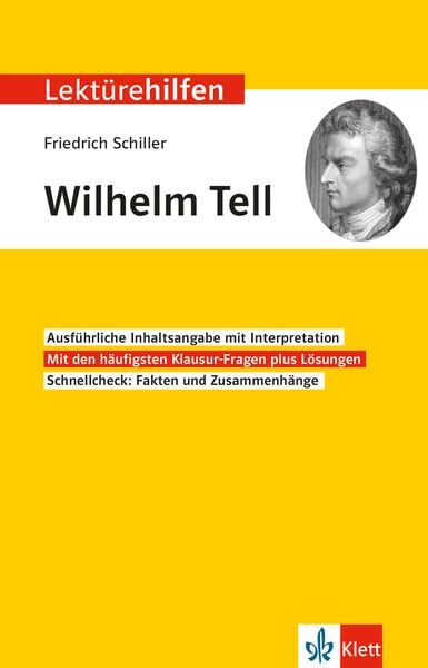 Lektürehilfen Friedrich Schiller 'Wilhelm Tell'