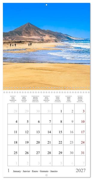 Produktbild: Canary Islands - Volcanic Beauties (Wall Calendar 2027 12 &times; 12 Inch) CALVENDO 12 Month Wall Calendar
