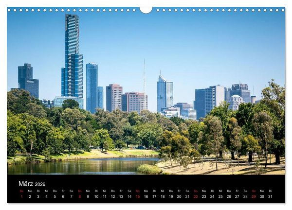 Produktbild: Australien (Wandkalender 2026 DIN A3 quer), CALVENDO Monatskalender