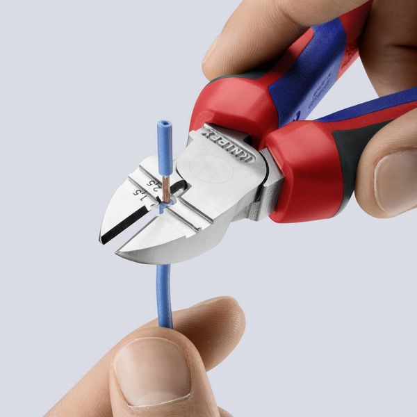 Produktbild: Knipex 14 25 160 Werkstatt Abisolier-Seitenschneider mit Facette 160mm