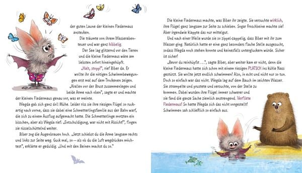 Produktbild: Die kleine Fledermaus Wegda: Wegda planscht los
