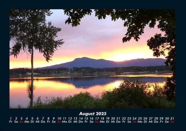 Produktbild: Tag am See 2025 Fotokalender DIN A4