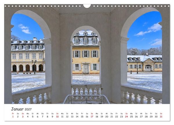Produktbild: Hanau Kurpark und Kesselstadt (Wandkalender 2027 DIN A3 quer), CALVENDO Monatskalender