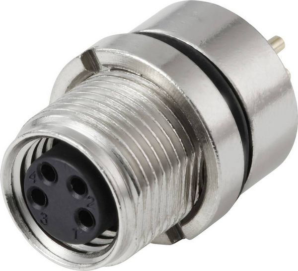 Produktbild: TRU COMPONENTS TC-13751888 Sensor/Aktor Einbaubuchse M8 x 1, M10 x 0.75 Buchse, Einbau Polzahl Sensoren: 4 1 St.
