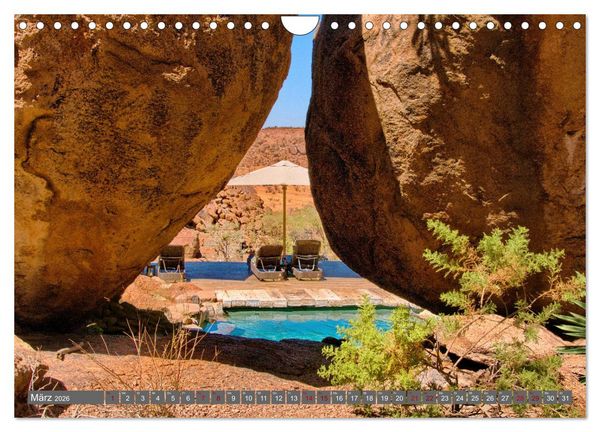 Produktbild: Namibia &ndash; Faszination Damaraland und Spitzkoppe (Wandkalender 2026 DIN A4 quer), CALVENDO Monatskalender