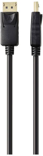Produktbild: Renkforce DisplayPort Anschlusskabel DisplayPort Stecker, DisplayPort Stecker 2.00 m Schwarz DisplayPort-Kabel
