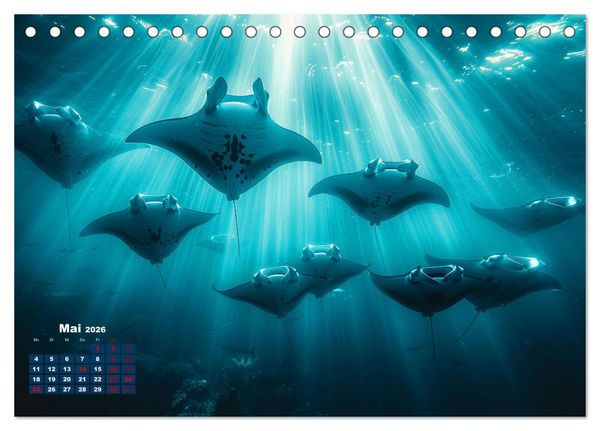 Produktbild: Meeresgr&ouml;&szlig;en (Tischkalender 2026 DIN A5 quer), CALVENDO Monatskalender