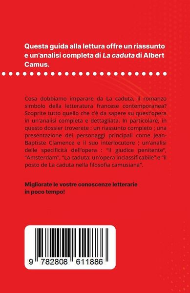 Produktbild: La caduta di Albert Camus (Analisi del libro)