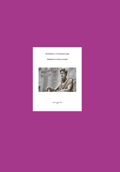 Produktbild: Brief Brilliance: Unlocking Knowledge Meditations, By Marcus Aurelius