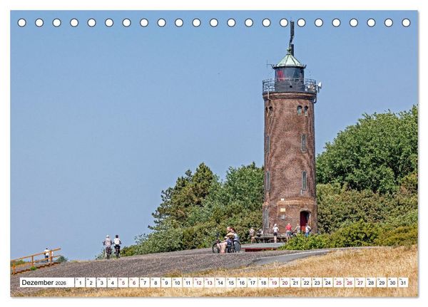 Produktbild: Moin Nordfriesland - Urlaub an der Nordseek&uuml;ste (Tischkalender 2026 DIN A5 quer), CALVENDO Monatskalender