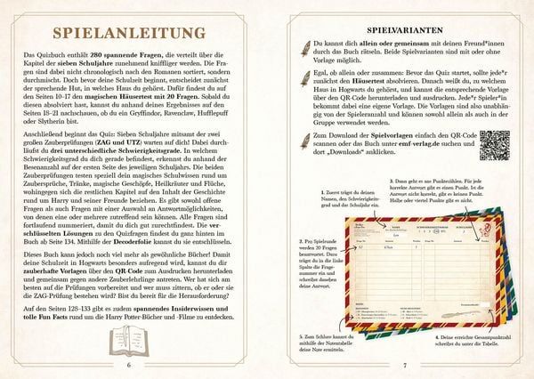 Produktbild: Das magische Quiz f&uuml;r Harry Potter-Fans
