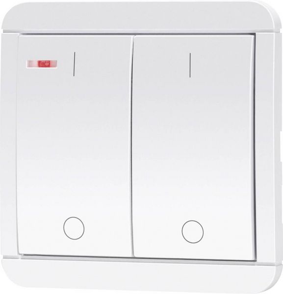 Produktbild: RS2W Funk Wandschalter Aufputz Reichweite max. (im Freifeld) 150m