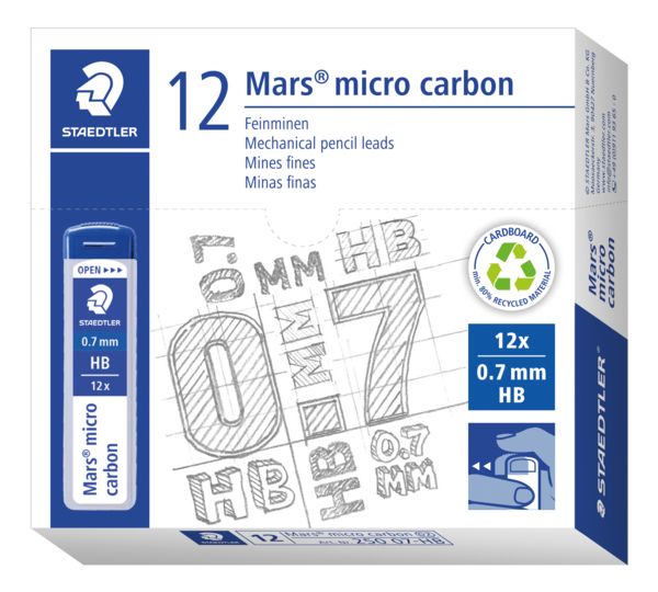 Produktbild: STAEDTLER Feinmine, Filmmine Feinmine Mars&reg; micro carbon 250