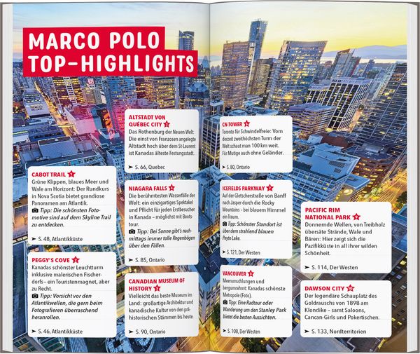 Produktbild: MARCO POLO Reiseführer Kanada